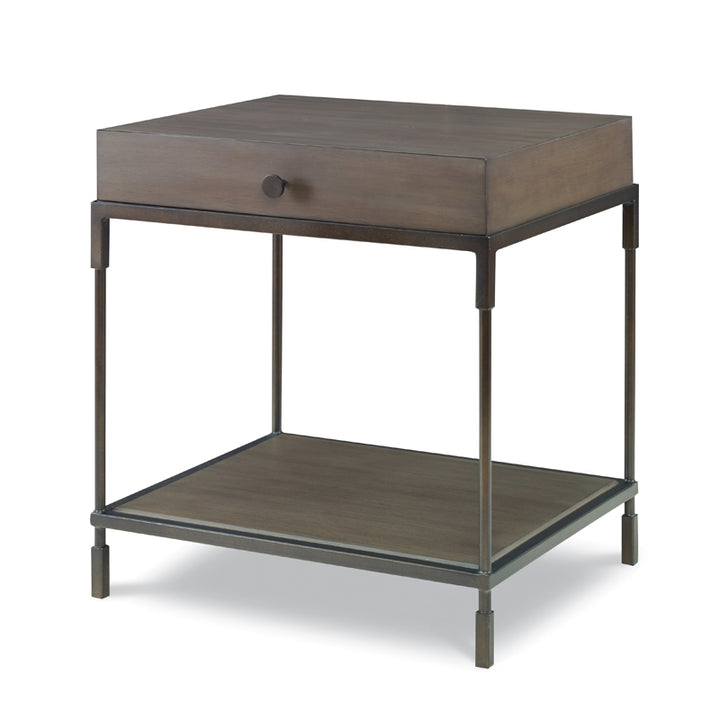 Westport End Table-Mink