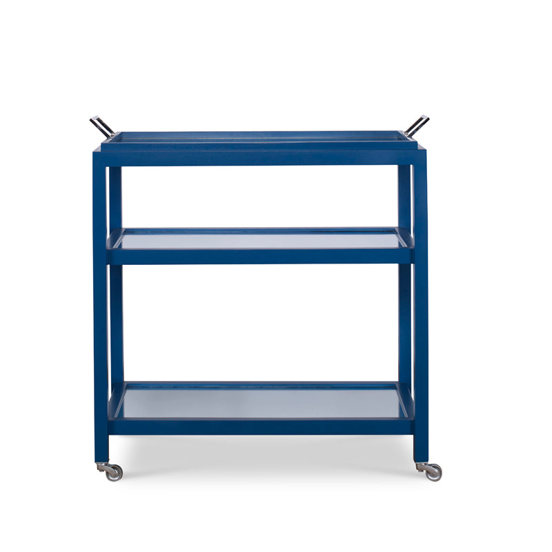 Mandalay Bar Cart - Navy