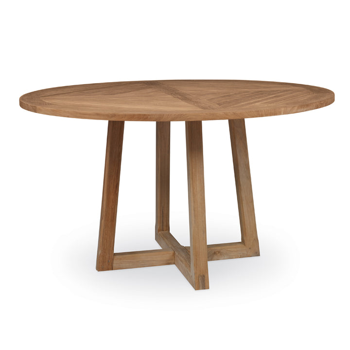 54 Round Teak Dining Table