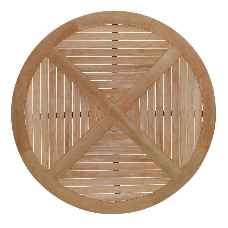54 Round Teak Dining Table