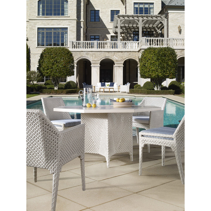 Tangier Octagonal Dining Table (Chalk)