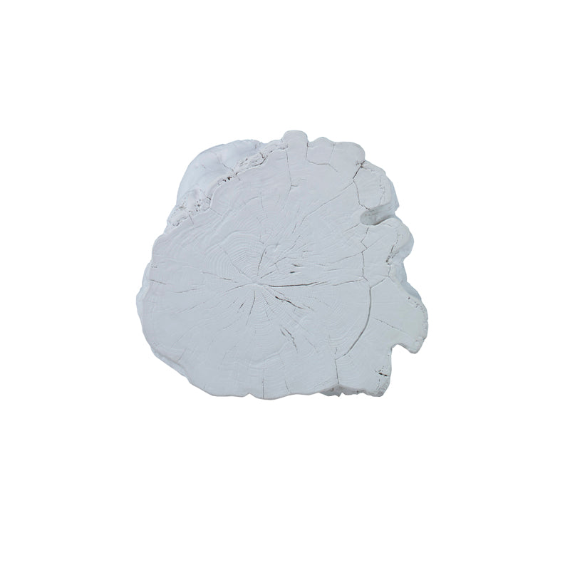 Outdoor Side Table (White)