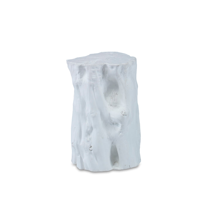Outdoor Side Table (White)