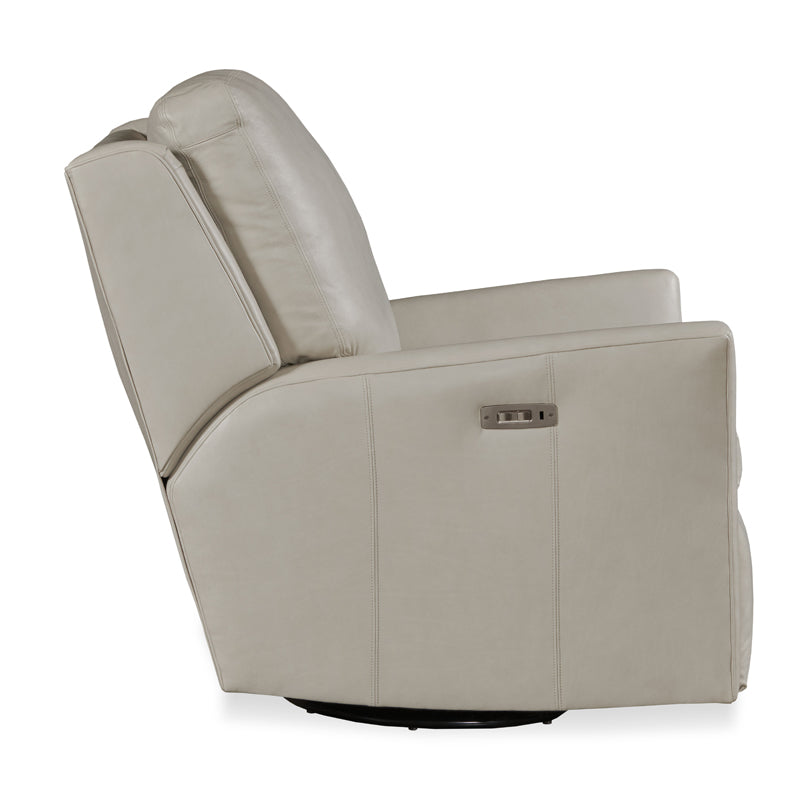 Aubry Swivel Glider Electric Recliner