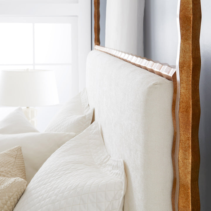 Organic Bed-Gold Leaf-Queen