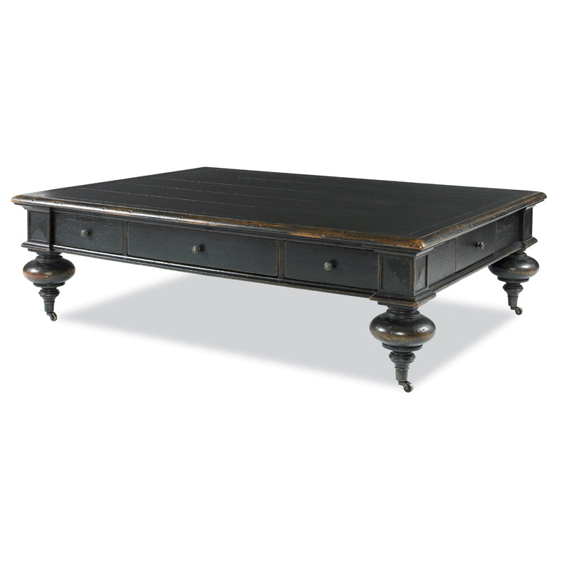 Grand Oak Cocktail Table - White