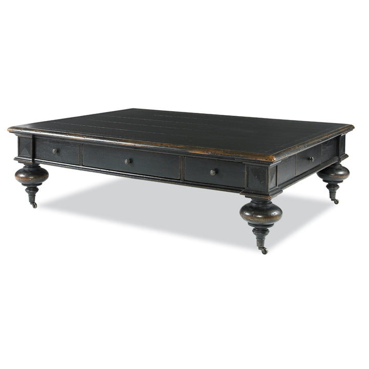 Grand Oak Cocktail Table - White