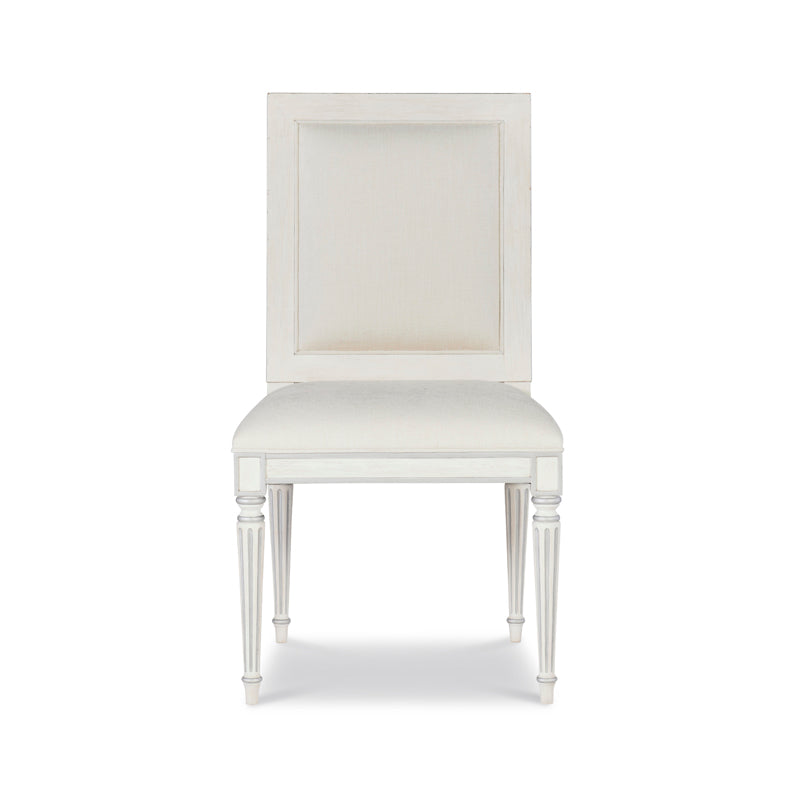 Barrington Side Chair - White/Silver