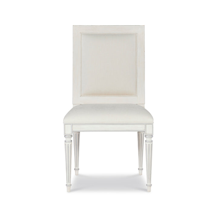 Barrington Side Chair - White/Silver