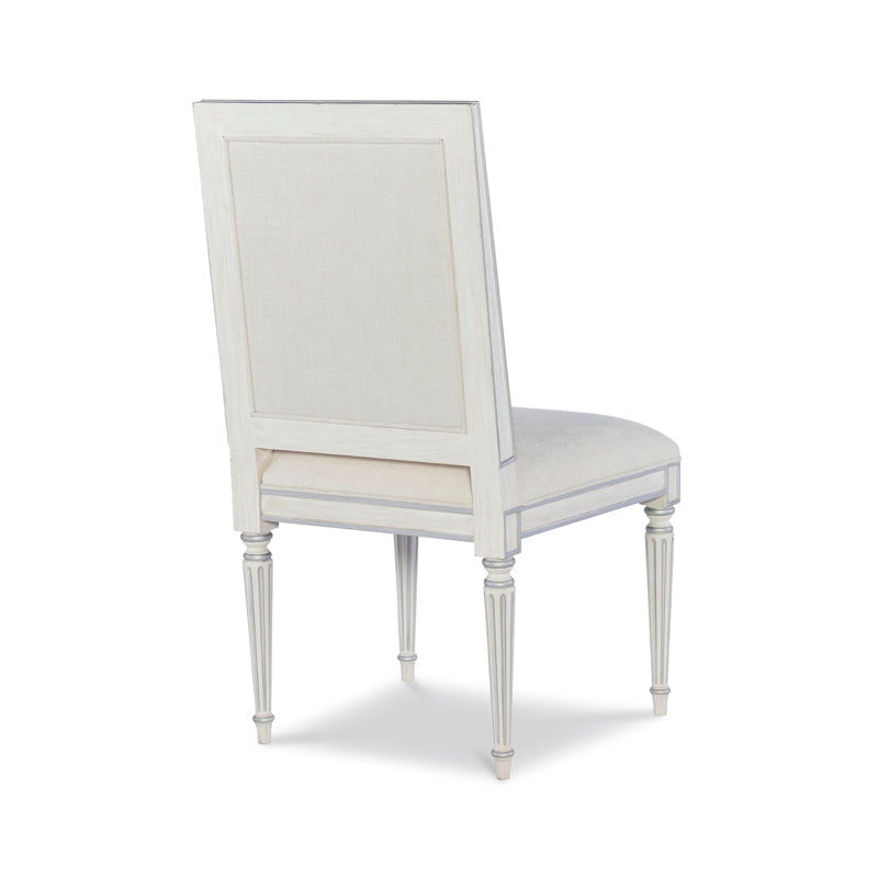Barrington Side Chair - White/Silver