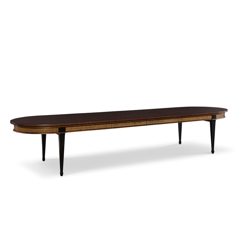 Barrington Dining Table - White/Silver