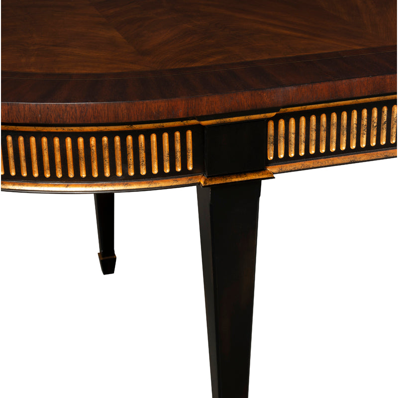 Barrington Dining Table - White/Silver