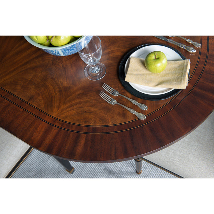Barrington Dining Table - White/Silver