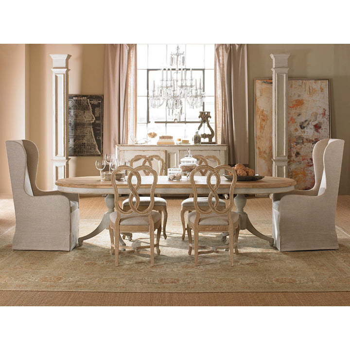 Madeline Double Pedestal Dining Table