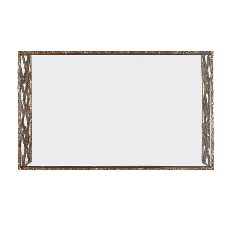 Lattice Bronze Cocktail Table