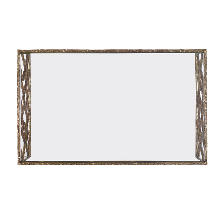 Lattice Bronze Cocktail Table