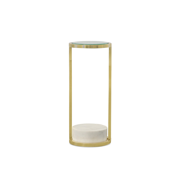 Vista Spot Table - Polished Brass