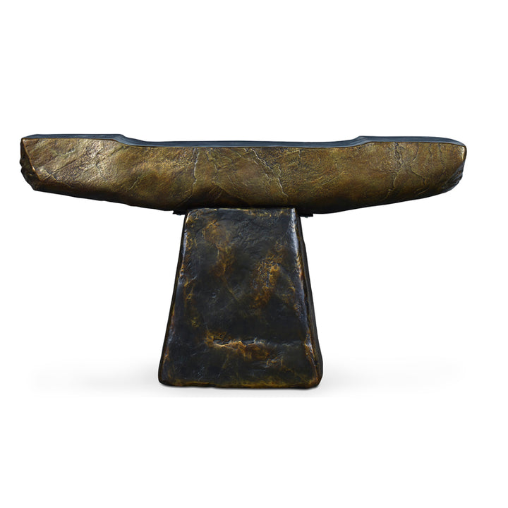 Open Sky Console Table - Bronze
