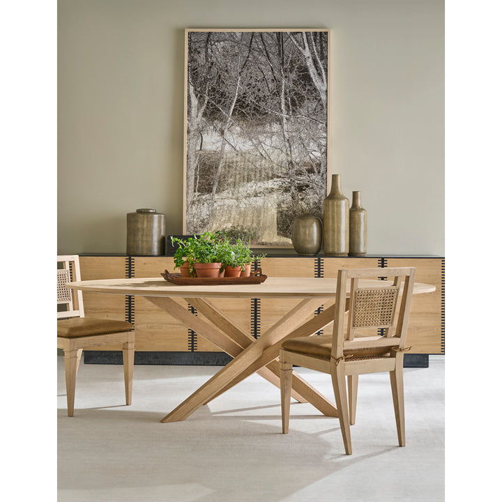 Open Sky Oval Dining Table - Natural
