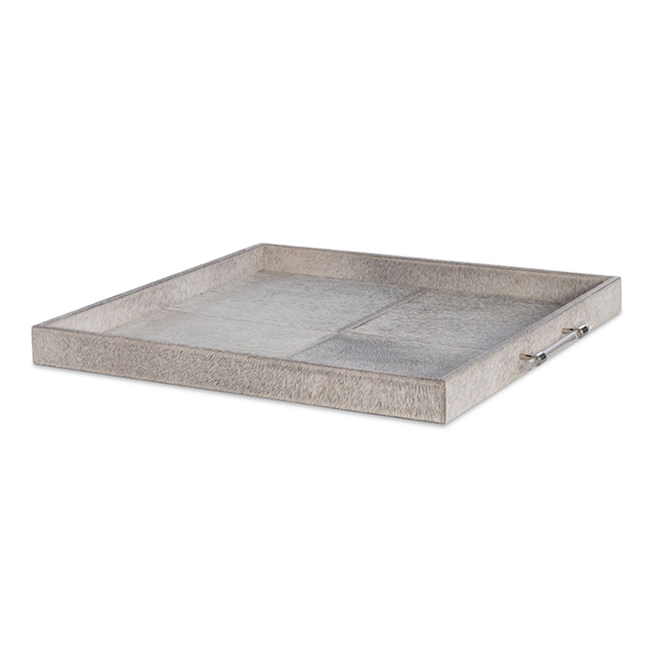 Sterling Large Hair-On-Hide Tray