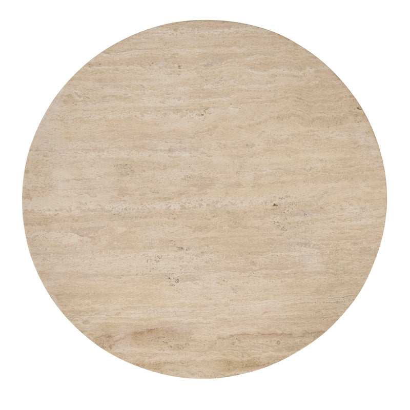 Tivoli Accent Table - Travertine