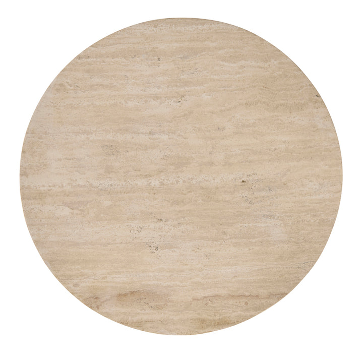 Tivoli Accent Table - Travertine