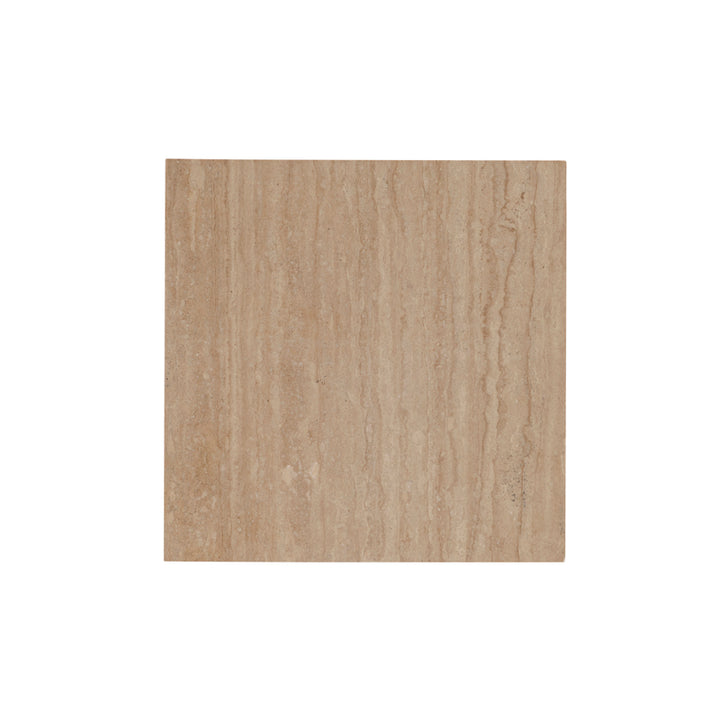 Ascoli Accent Table - Travertine