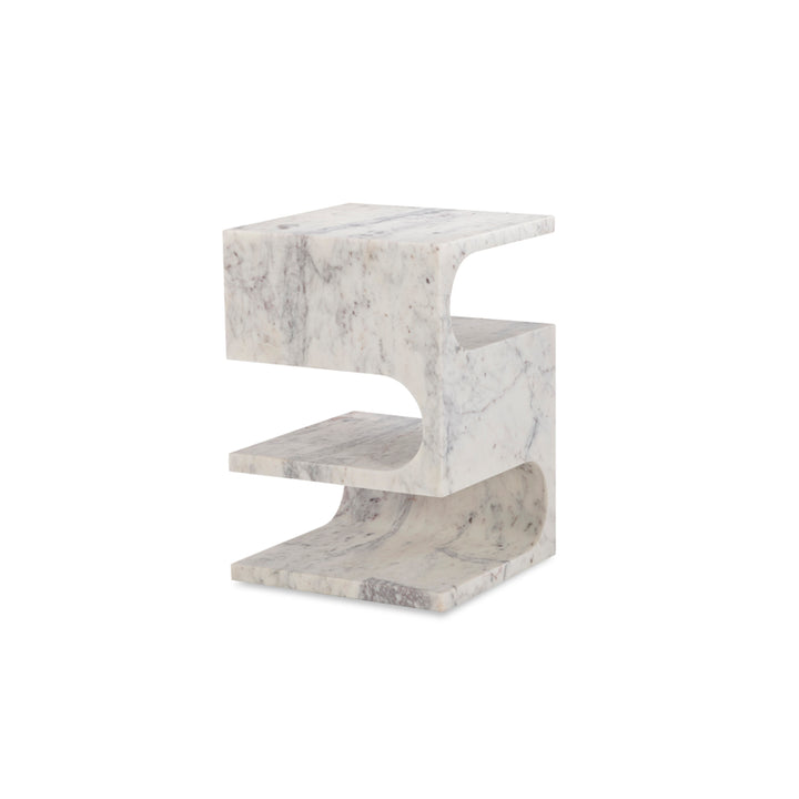 Ascoli Accent Table - Banswara Marble